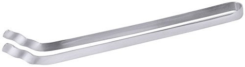 Wurstzange aus Edelstahl 18/10, fugenlos, schwere Qualität/Länge gesamt: 35 cm, Breite: 1,5 cm | ERK
