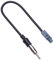 Autoradio Antenne Fakra Adapter Von Keple | Fahrzeug Antennenadapter Kompatibel mit Europäische Radios| Motorola Typ DIN Stecker Auf Fakra Stecker