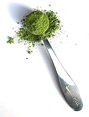 Heapwell Superfoods Stainless Steel Matcha Green Tea Measuring Spoon – 1g Precision Portion Scoop for Precise Matcha Serving
