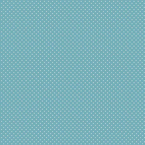 babrause® Baumwollstoff Pünktchen Pfefferminz Webware Meterware Popeline OEKOTEX 150cm breit - Ab 0,5 Meter