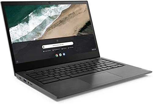 Lenovo Chromebook S345 Laptop 14 FHD (1920x1080) Display AMD A6-9220c Processor 4GB DDR4 Onboard RAM 32GB SSD AMD Radeon R5 Graphics Chrome OS 81WX0001US Platinum Grey