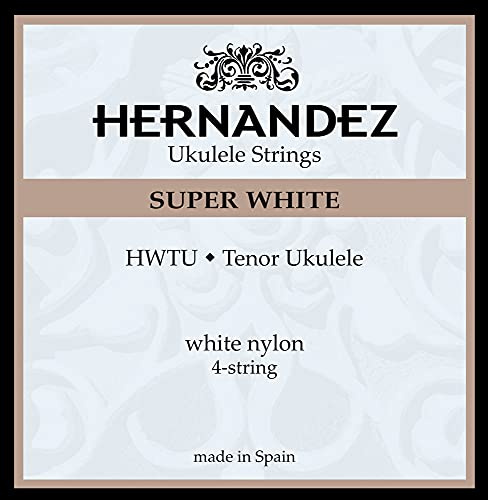 Hernandez »TENOR UKULELE SUPER WHITE SET HWTU - 4-STRING - WHITE NYLON« Saiten für Tenor Ukulele