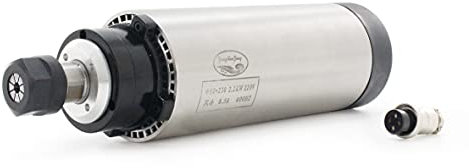 RATTMMOTOR 2.2Kw 220V Luftkühlung Spindelmotor 24000rpm Luftgekühlter Frässpindel CNC Spindel Motor 400Hz ER20 für CNC Gravier-/Fräsmaschine DIY