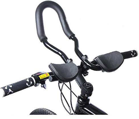 Gohhey Fahrradlenker Armauflage Fahrrad Armlehne Lenkerauflage Lenker Einstellbare Multi Position Fahrrad Ruhe Lenker Armauflage für Rennräder und Mountainbike