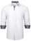 Enlision Shirts for Men UK Long Sleeve Mens White Dress Formal Shirt Wing Collar Button Down Slim Fit Wrinkle Free for Wedding Business Work S