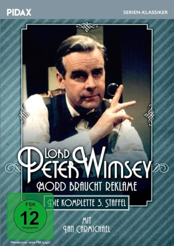 Lord Peter Wimsey, Staffel 3: Mord braucht Reklame / Die komplette 3. Staffel nach dem spannenden Roman von Dorothy L. Sayers (Pidax Serien-Klassiker)