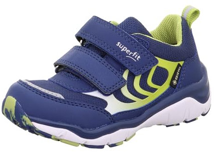 Superfit SPORT5 Gore-Tex Sneaker, Blau/Hellgrün 8000, 31 EU
