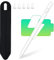 Stylus Stift für iPad 2018-2023, KBCASE Stylus Pen Schnelle Aufladung Pencil für Apple iPad/Pro/Mini/Air, Palm Rejection, mit 5 Ersatzspitzen, Mäppchen (Weiß)