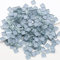 Yatinkim 160pcs Bulk Mosaic Tiles Opaque Mosaic Glass Crafts Supplies for DIY Creative Making Picture Coaster Home Mosaic Decoration Grey