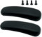 Wimdoyily Office Chair Arm Replacement Armrest Pads (Set of 2) Oval Shaped Office Chair Parts Arm Rest for Desk Chair with Mounting Hole Patterns Screws
