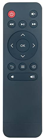 Allimity STV381A Replaced Remote Control Fit for Vankyo Performance V630W Native 1080P Full HD Conference Room Projector and Leisure 470 D70T D70Q Mini LCD LED Portable Projector