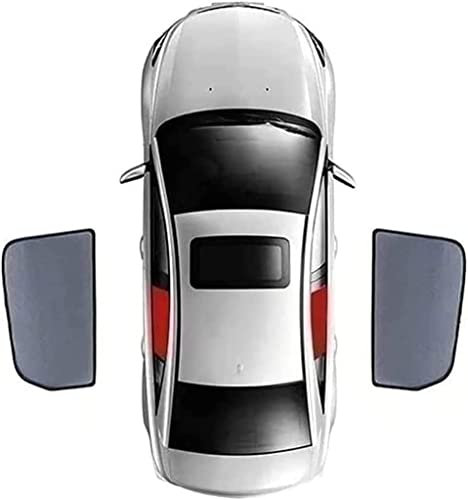 ZOXIN Coche Ventana Lateral Parasoles para Mazda CX-5 II 2017-2023, Boquear Cortinas Anti UV Transpirable Calor Protección Parasoles Interior Accesorios,B/2-rear-windows