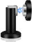 Magnetic Door Stop, Black Door Stopper, Wall Floor Mount Magnetic Door Holder Heavy Duty Magnet Door Catch, Magnetic Doorstops for Skirtings, 1 Pack
