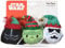 STAR WARS for Pets Holiday Cat Toy with Darth Vader, Stormtrooper and YODA Jingle Balls for Cats, 3 Pack