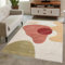 carpet city Teppich Kurzflor Multi - 140x200 cm - Moderne Wohnzimmer-Teppiche Abstraktes Muster mit 3D-Optik - Flachflor Bodenbelag Deko Schlafzimmer, Esszimmer