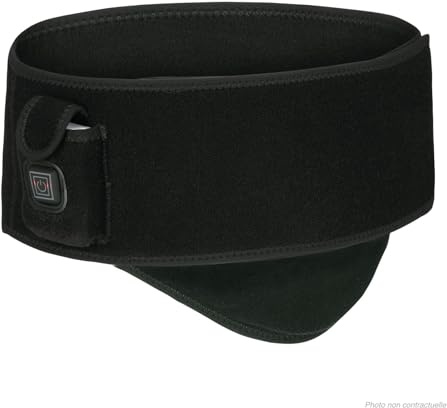 G-Heat - Heated Massaging Lumbar Belt - Relaxes - relieves Pain and Tension. Supplied with Battery and Charging Cable