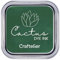 Craftelier Tintenkollektion auf Wasserbasis | Metallbox mit starkem Verschluss | Acryl- oder Gummistempel und poröse Oberflächen | 21 Farben (Cactus)