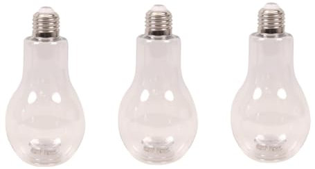 Warmhm 3sätze Dekorative Lichtbirne Flasche Kreative Mikro-landschaftsdekoration Mit Bunten Leds Für Wohnräume Und Anlässe