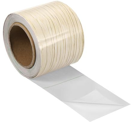 sourcing map Nastro adesivo con venature del legno, 5,1 cm x 9,1 m, toppa autoadesiva per riparazione battiscopa, porte, riparazione pavimenti, mobili, decorazione per la casa, acero bianco