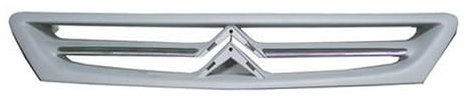 Rejilla radiador con imprimación con moldura cromada compatible con Citroen Xsara