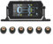 Solar-Reifendruckkontrollsystem, 15 Bar Tragbares TPMS Reifendruckkontrollsystem für 6-Rad-LKW mit 6 Wasserdicht Reifendrucksensoren, Breiter Druckbereich, Digitalanzeige, hohe Präzision