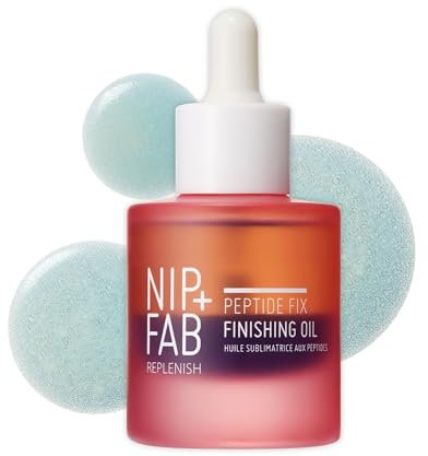 Nip+Fab Peptide Fix Gesichtsöl 2%, 30 ml, Perfekter Abschluss für alle Hautpflegeroutinen, für alle Hauttypen, Unterstützt die Hautbarriere für ein Glatteres, Fester Aussehendes Hautbild