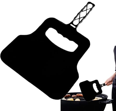 Amesor Grillfächer, Handventilator Für Grill, Grillfächer Wedel, Tragbarer Manueller Ventilator Für Den Grill, Leistungsstark BBQ Barbecue Fächer Lüfter, Handgebläse Zum Kochen Im Freien Zum Wandern,
