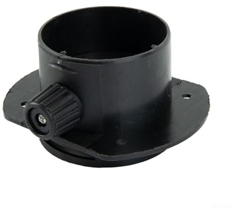 Regulierventil für 60 mm Heizungsk, verschließbares Design für optimale Luftstromregelung