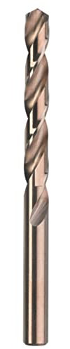 kwb Cobalt HSS-E Metallbohrer Ø 3 mm mit speziellem Spitzenanschliff für exzellente Maßgenauigkeit beim Bohren von schwer zerspanbaren Stoffen mit Akkuschraubern und Bohrmaschinen
