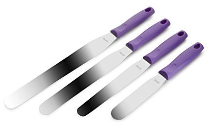 Ibili 737830 Spatule Droite Inox 18/10/Plastique 30 cm