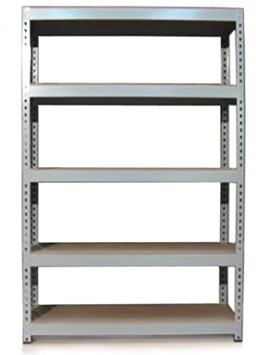 Monster Racking Q- Rax Regal Hochleistungsregal Schwerlastregal Lagerregal Garagenregal Stahlregal Industrieregal Werkstattregal Steckregal Metallregal 100% schraubenlos 120cm x 180cm x 50cm