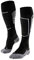 FALKE Herren Skisocken SK4 Advanced M Kh Wolle Funktionsmaterial warm dünn 1 Paar, Schwarz Black-Mix 3010-O, 46-48