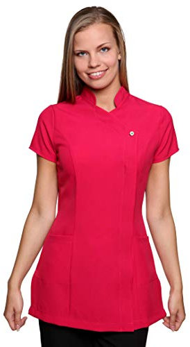 Mirabella Health & Beauty Women's Freya Beauty Tunic Uniform Fuchsia 22 UK