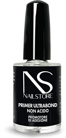 Nail Store - Primer Ultrabond No Ácido por uñas Gel - promotor de adhesión para la reconstrucción de uñas semipermanente y profesional 15 ml Made in Italy