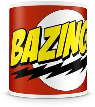 Big Bang Theory Licenza Ufficiale Bazinga Super Logo Tazza di caffè, Mug