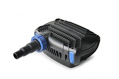 AquaOne Eco Teichpumpe CTF-B 12000 100 Watt 12000l /h I Hochwertige Teichpumpe mit Filter I Spezielle Pumpe für den Gartenteich I Filterpumpe Teich I Teich Pumpe