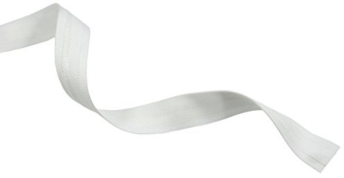 Curtain Tape: Roman Blind Tape: Slotted: 100m x 19mm: White