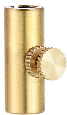 WANDIC Set mit 1 Stück Golden Brass Adjustable Cello-Ton Eliminator Wolf Tone Dämpfer Tube Eliminate Wolf Tone Tone Größe 12 x 24 mm