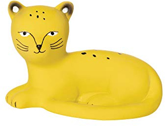 Manhattan Toy 217740 Langley Leopard Beißring aus Gummi, mehrfarbig