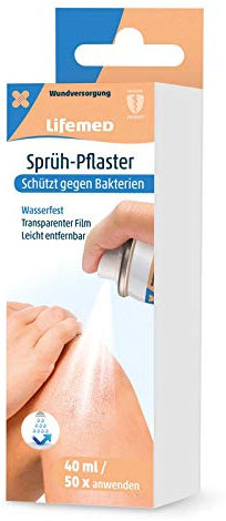 Sprühpflaster Pflasterspray Sprühverband Wundpflaster Wasserfest Pflaster Spray Wundersorgung
