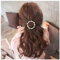 Boho Perle Kreis Haarspange Gold Perle Haarspange Vintage Runde Haarklemme Dekorative Bobby Pin Geometrie Haarschmuck für Frauen und Mädchen Geschenke