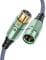 RAWAUX XLR Cable 3m, Balanced XLR Male to Flemale Microphone Cable Extension Audio Lead for PA System Amplifier Mixer Speaker Studio Recorder