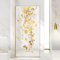 Aqua Roy Gold Paroi de douche en verre transparent de 8 mm avec revêtement nano sablé 120 x 195 cm