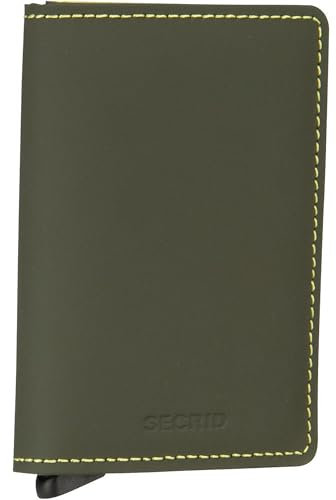 Secrid Slimwallet, Kombi(greenlime), Gr. -