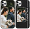 Yoedge Personalisierte Handyhülle für Apple iPhone 11 Pro MAX Hülle Personalisiert 6,5 Selbst Gestalten mit Eigenem Foto Bild Text Individuelle Schutzhülle Schwarz Cover für iPhone 11 Pro MAX Case