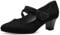 Jana Women's 8-24464-42 Pumps, Black, 4 UK