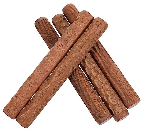 Yardwe 5pezzi Rulli Per Modellare Argilla in Mattarello Per Argilla Forniture Per Strumenti Per Legno