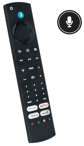 CT-8566 VINABTY Sostituire il telecomando vocale Adatta per Toshiba TV 43UF3D63DAX TV/TCL TV 50CF630 55CF630 CT8566