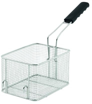 Metro Professional Frittierkorb, Edelstahl, 15.8 x 21.9 x 12.5 cm, 4 L, Silber