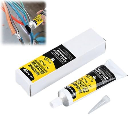 Fgbetcv Flüssiges Isolierband, flüssiger Isoliergummi, flüssige Isolierung, Isolierband, wasserdicht, schnell fixiert, trocken versiegelnd, isolierender Isolierbandkleber